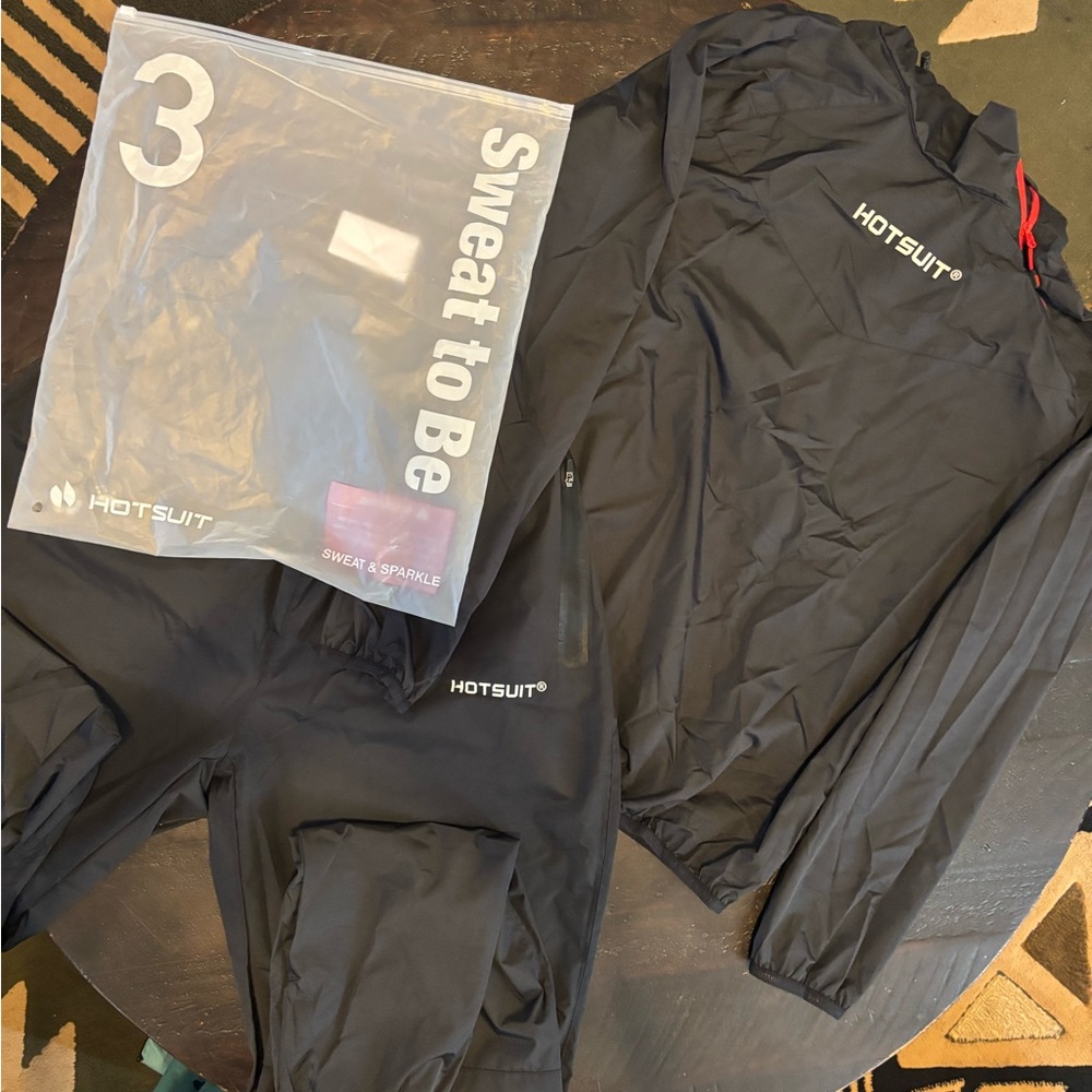 Hotsuit Black Sauna Suit size L
